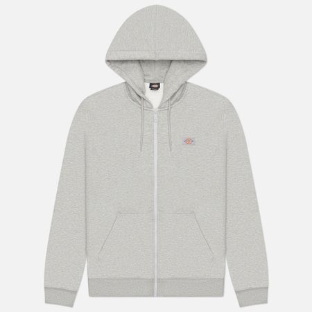 Мужская толстовка Dickies Oakport Zip Hoodie, цвет серый
