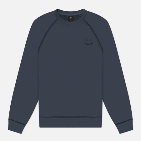 Мужская толстовка Paul Smith PS Happy Embroidered, цвет серый