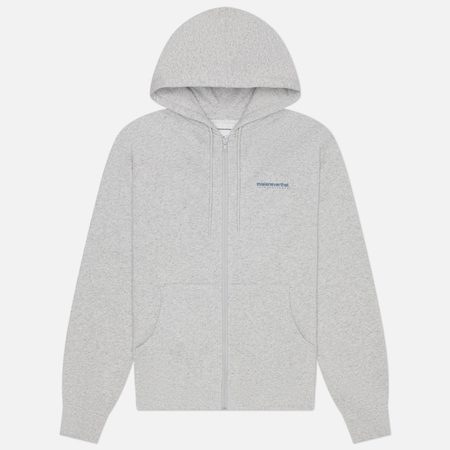 Мужская толстовка thisisneverthat INTL. Logo Zip-Up Hoodie, цвет серый