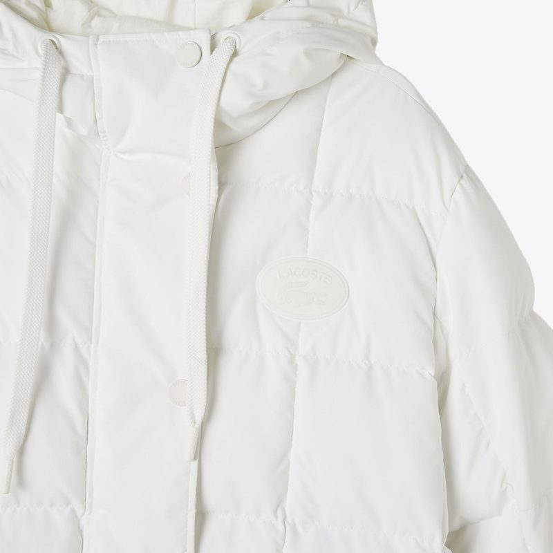 Женская длинная стеганая куртка Lacoste 3