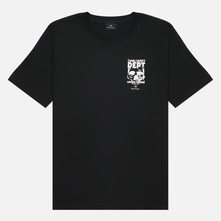 Мужская футболка Paul Smith PS Dept, цвет чёрный