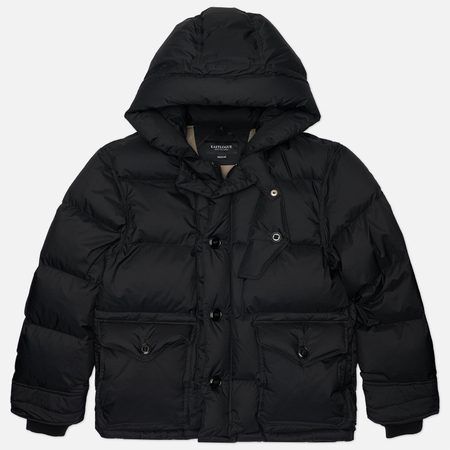 Мужской пуховик EASTLOGUE Raf Down Pertex Shield Parka, цвет чёрный