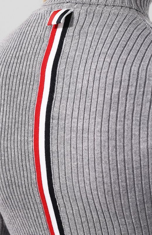 Однотонная шерстяная водолазка Thom Browne 5