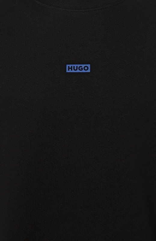 Хлопковый свитшот HUGO Blue 5