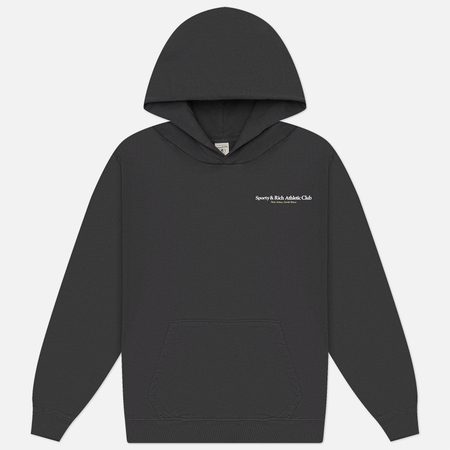 Женская толстовка Sporty & Rich Athletic Club Hoodie, цвет чёрный