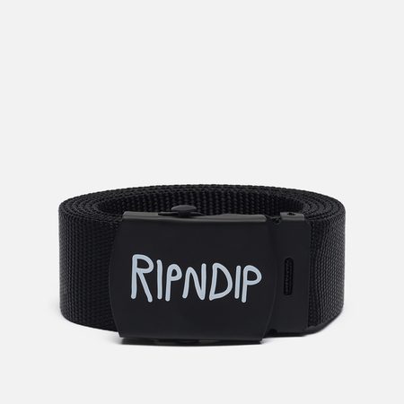 Ремень RIPNDIP Logo Web, цвет чёрный