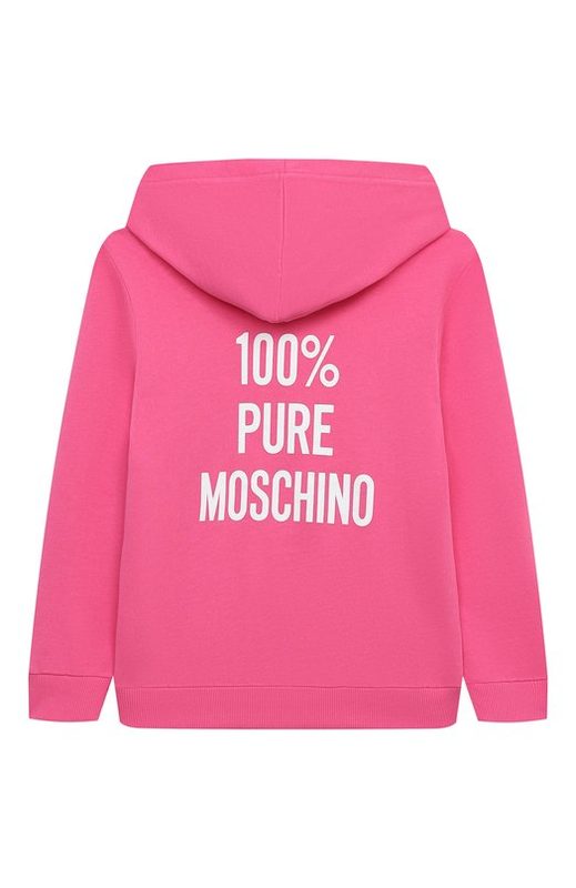 Хлопковое худи Moschino 2