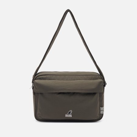 Сумка Kangol Essential Titan Cross, цвет оливковый