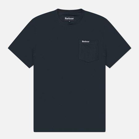 Мужская футболка Barbour Langdon Pocket, цвет синий