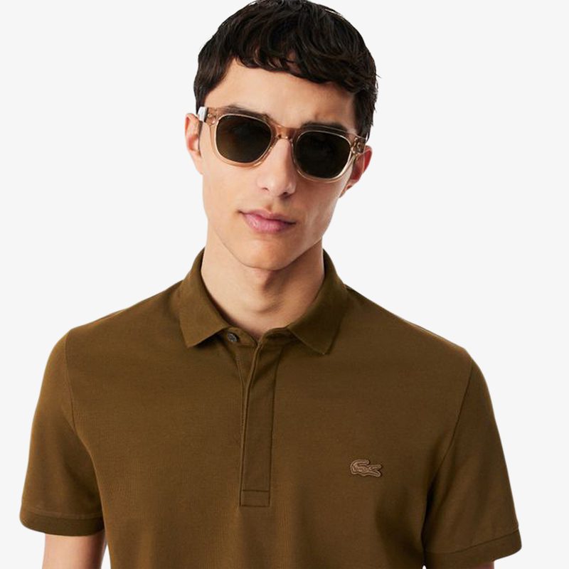 Мужское поло Lacoste прямого кроя 2