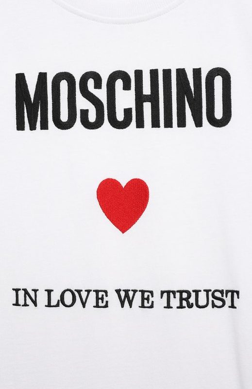 Хлопковое платье Moschino 3