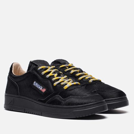 Мужские кроссовки Autry Medalist Low Laces, цвет чёрный