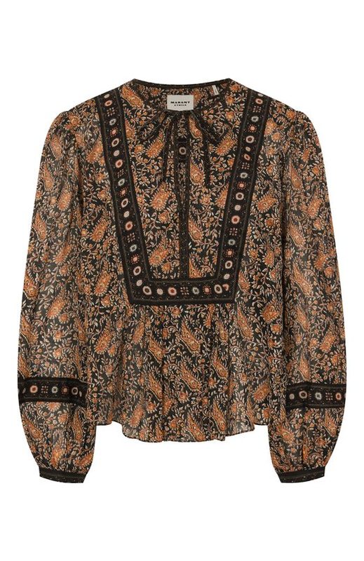 Хлопковая блузка Isabel Marant Etoile