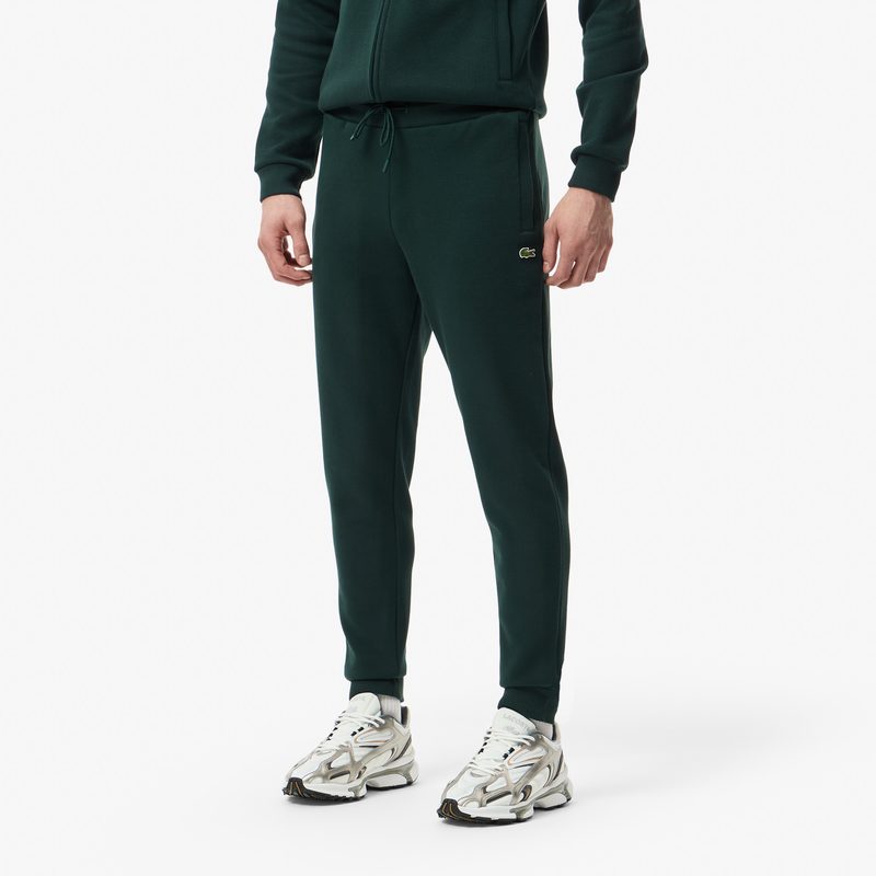 Мужские хлопковые спортивные брюки Lacoste приталенного кроя 3