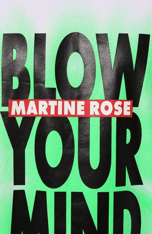 Хлопковая футболка Martine Rose 5