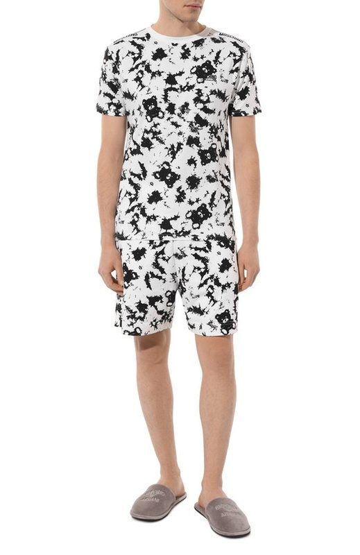 Хлопковая футболка Moschino 2