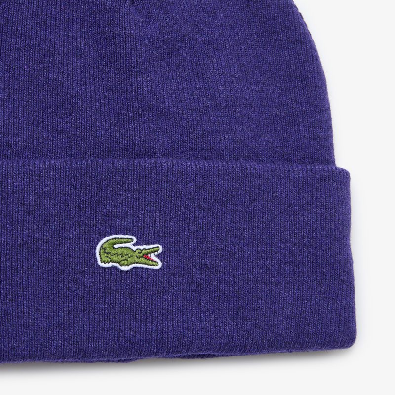 Шерстяная шапка Lacoste унисекс 2