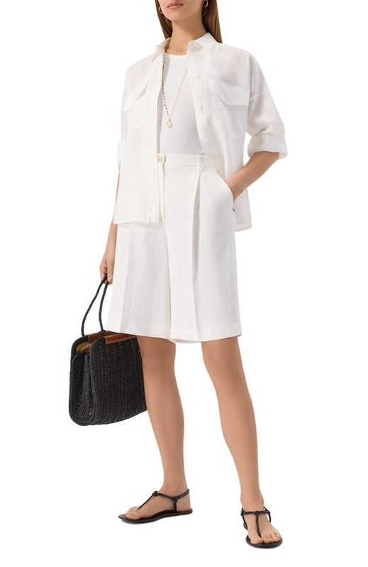 Льняная рубашка Weekend Max Mara 2