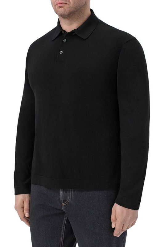 Хлопковое поло Il Borgo Cashmere 3