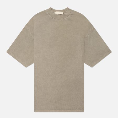 Женская футболка Fear of God ESSENTIALS Signature 90's Fit, цвет бежевый