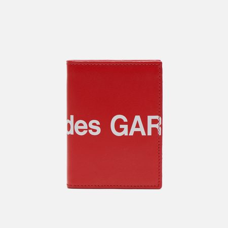 Кошелек Comme des Garcons Wallet SA0641HL Huge Logo, цвет красный