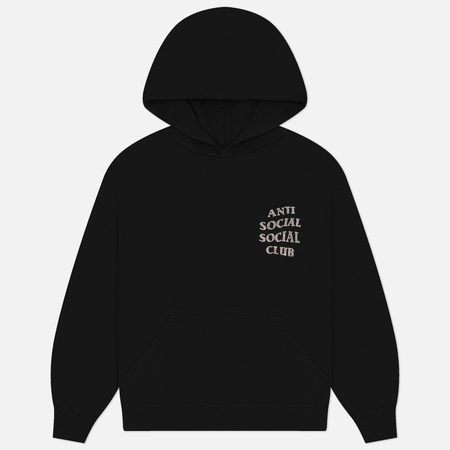 Мужская толстовка Anti Social Social Club Rhinestone Mind Games Hoodie, цвет чёрный