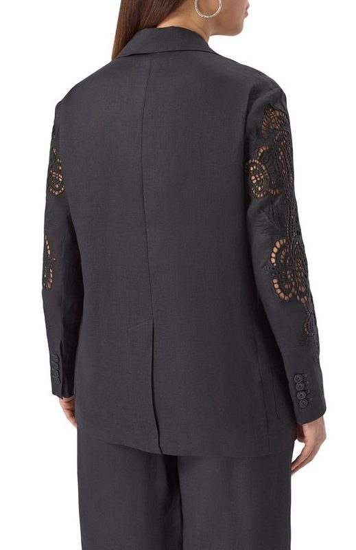 Льняной жакет Max Mara Studio 4