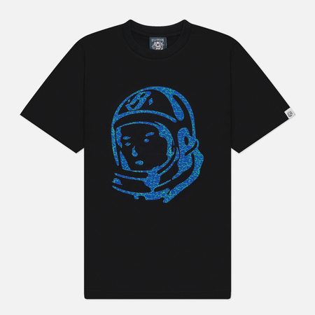 Мужская футболка Billionaire Boys Club Cracked Flock Print Astro, цвет чёрный
