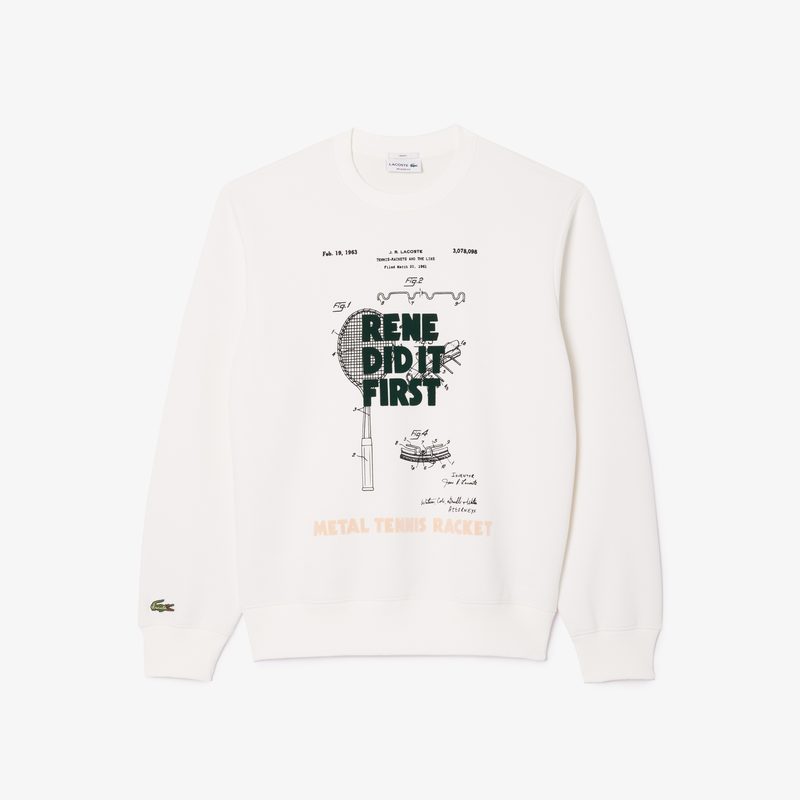 Свитшот Lacoste унисекс Patent Motif 5