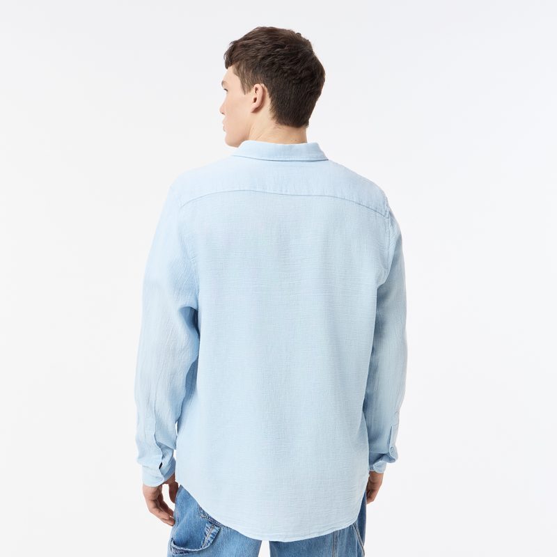 Мужская хлопковая рубашка Lacoste 2