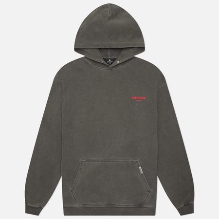 Мужская толстовка REPRESENT Represent Owners Club Oversized Fit Hoodie, цвет чёрный