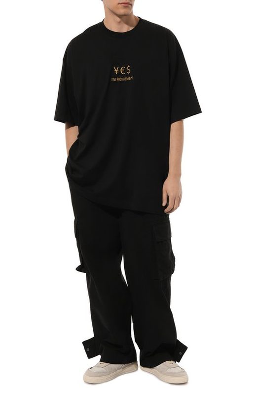 Хлопковая футболка VETEMENTS 5