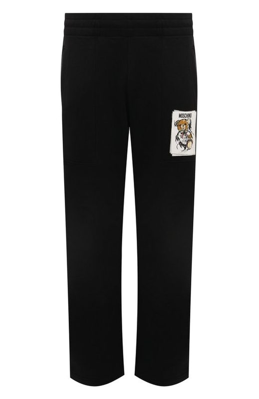 Хлопковые брюки Moschino