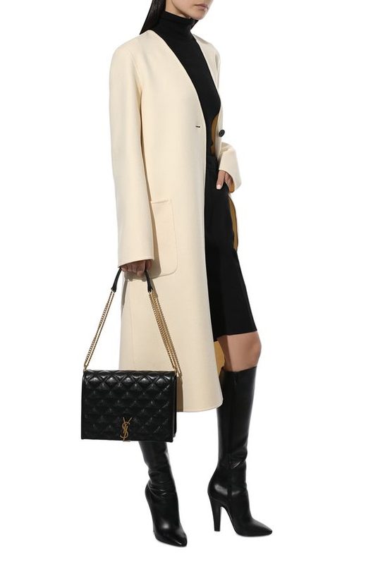Кожаные сапоги 68 Saint Laurent 2