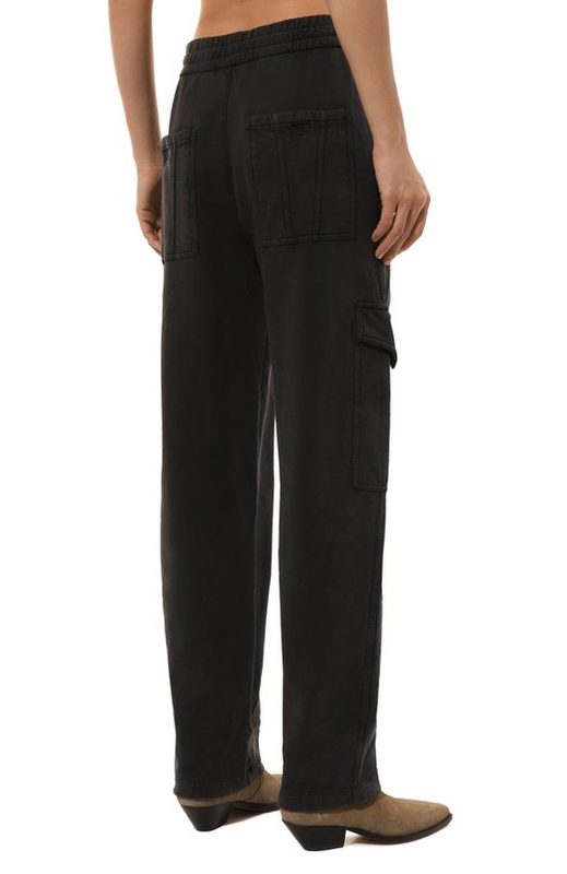 Хлопковые брюки-карго Isabel Marant Etoile 4