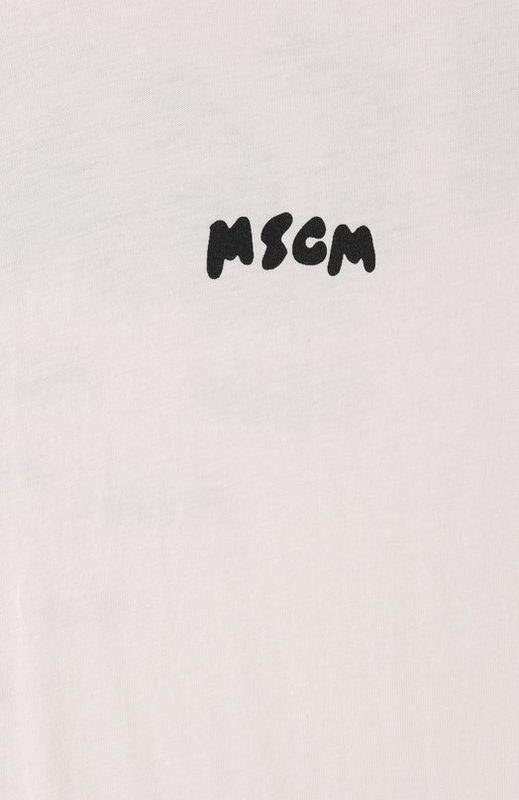 Хлопковая майка MSGM kids 3
