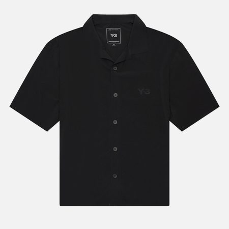 Мужская рубашка Y-3 Ultralight Woven Logo, цвет чёрный