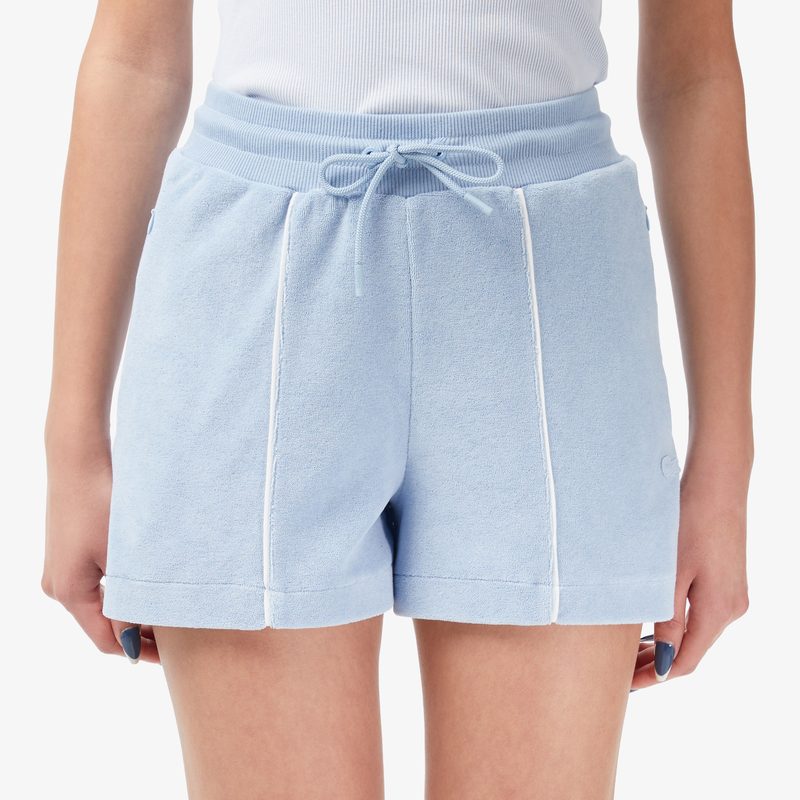 Женские хлопковые шорты Lacoste 4