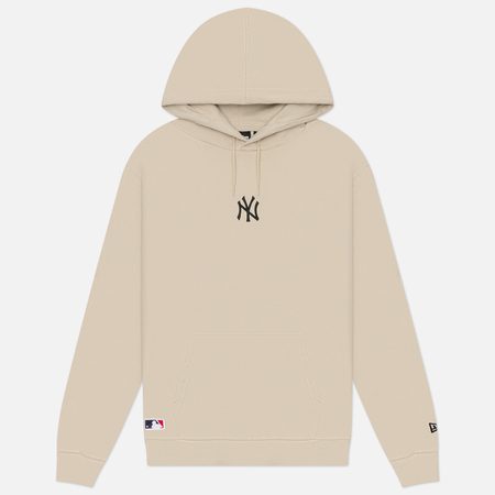 Мужская толстовка New Era MLB NY Yankees Essential Oversized Hoodie, цвет бежевый