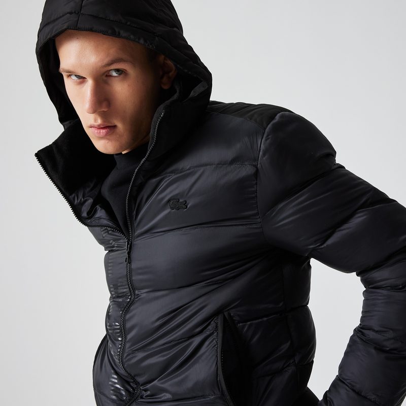 Мужская куртка Lacoste со скрытым капюшоном 4