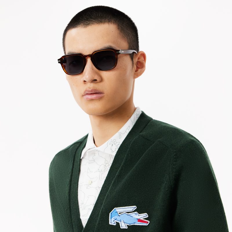 Мужской кардиган Lacoste из кардочесаной шерсти 3