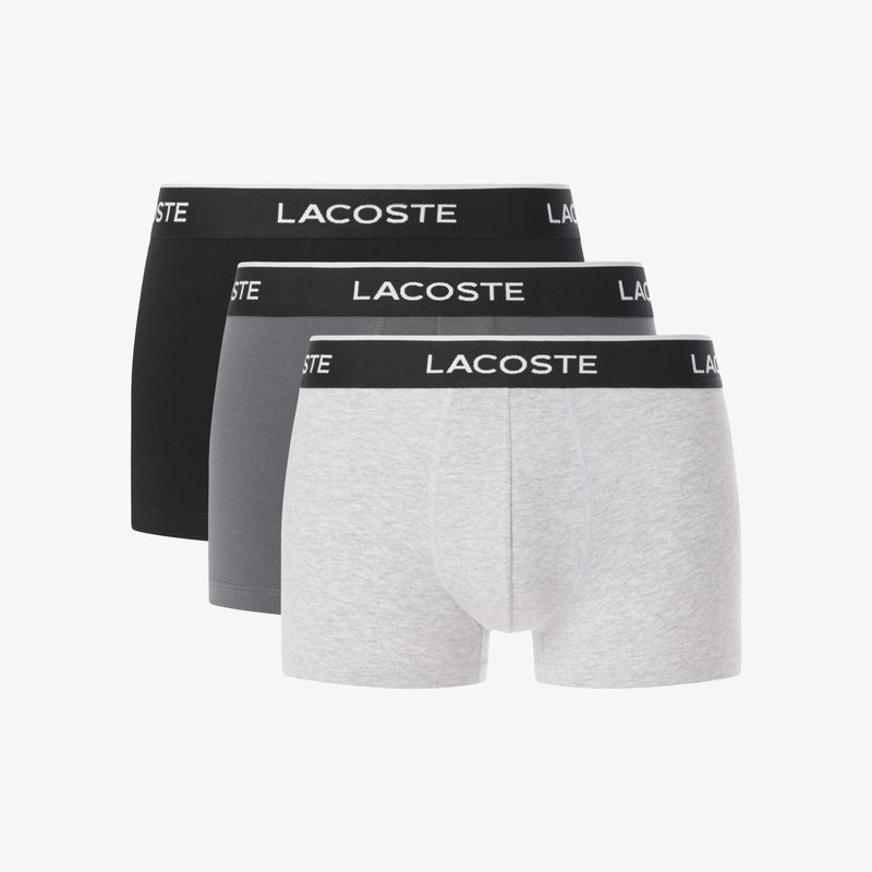 Мужское хлопковое нижнее бельё Lacoste (3 ед.) 5