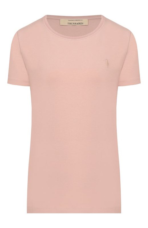 Хлопковая футболка Trussardi