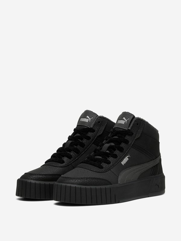 Кеды утепленные женские PUMA Carina Mia Mid Wtr, Черный 2