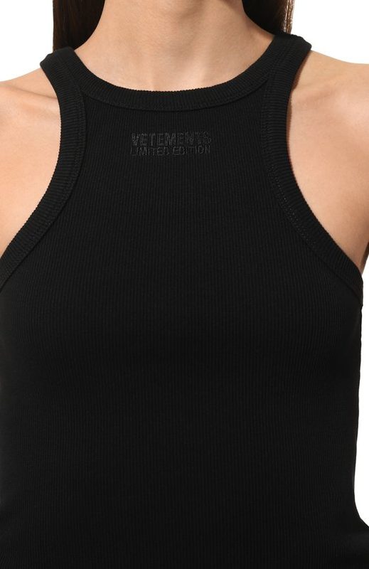 Хлопковая майка VETEMENTS 5