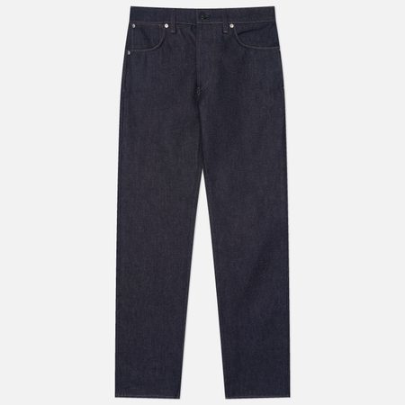 Мужские джинсы Stone Island Indigo Denim-Raw Regular Straight 13.5 Oz, цвет синий