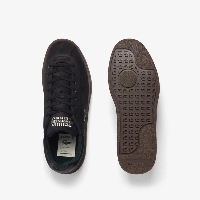 Мужские кеды Lacoste BASESHOT PRM 225 1 SMA BLK/DK GUM 4