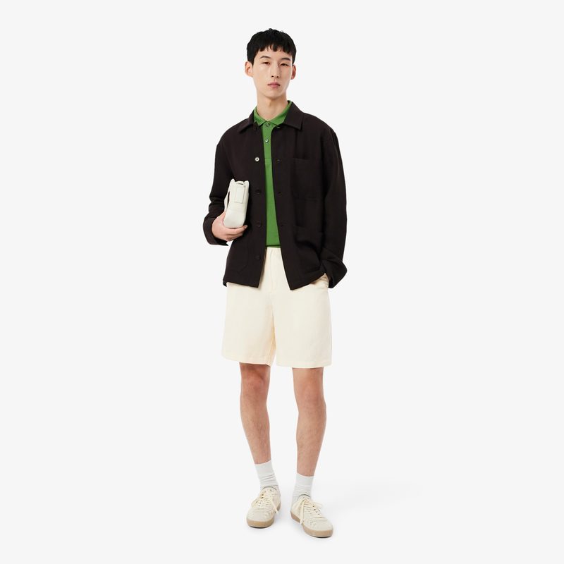 Мужские льняные шорты Lacoste 2