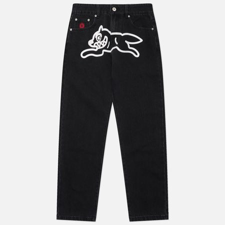 Мужские джинсы ICECREAM Running Dog Denim, цвет чёрный