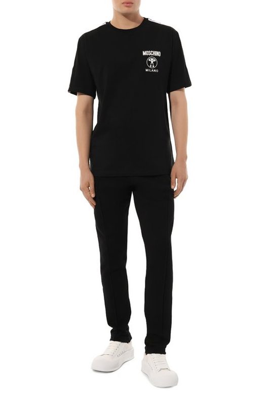 Хлопковая футболка Moschino 2